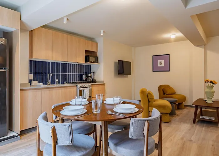 Modern Chic Loft In Historic Center Casaxula * 墨西哥城